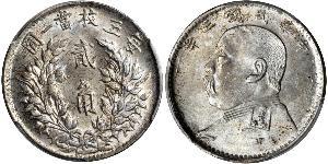 20 Cent China Silver 