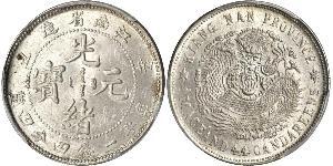 20 Cent China Silver 