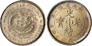 20 Cent China Silver 