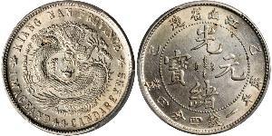 20 Cent China Silver 