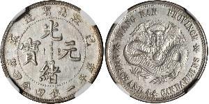 20 Cent China Silver 