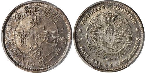 20 Cent China Silver 