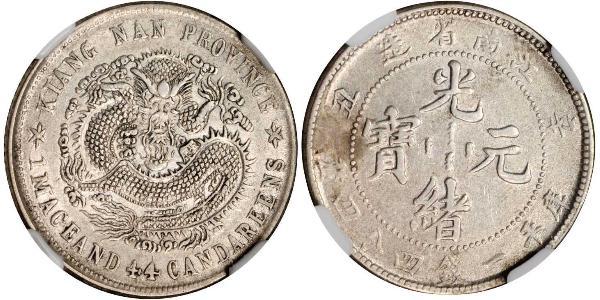 20 Cent China Silver 