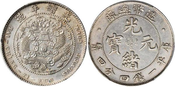 20 Cent China Silver 