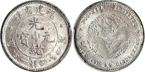 20 Cent China Silver 