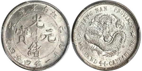 20 Cent China Silver 