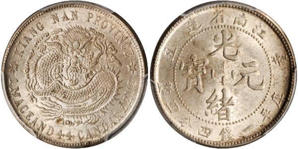 20 Cent China Silver 