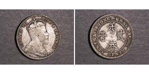 20 Cent Hong Kong Silver Edward VII (1841-1910)