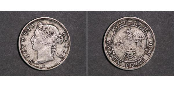20 Cent Hong Kong Silver Victoria (1819 - 1901)