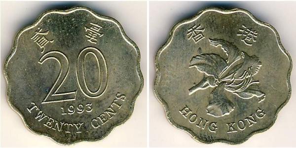 20 Cent Hongkong  