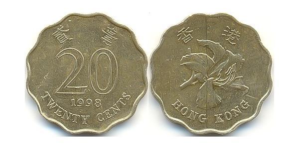20 Cent Hongkong  
