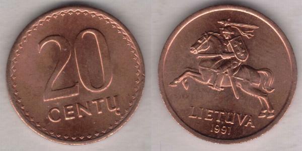 20 Cent 立陶宛  