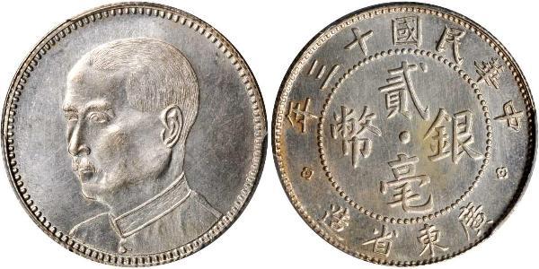 20 Cent 中华人民共和国 銀 