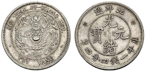 20 Cent 中华人民共和国 銀 