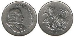 20 Cent South Africa 镍 