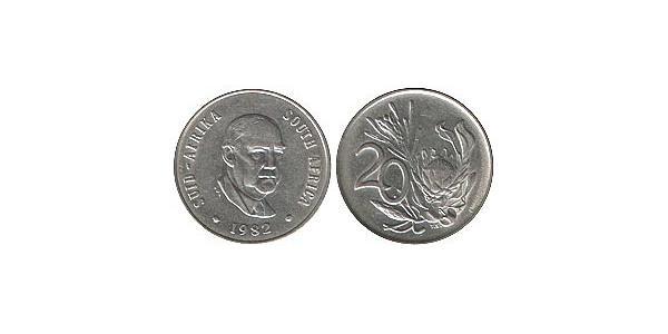 20 Cent South Africa 镍 