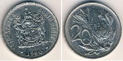 20 Cent South Africa 镍/銅 