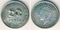 20 Cent 馬來聯邦 镍/銅 乔治六世 (1895-1952)