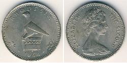 20 Cent / 2 Shilling 羅德西亞 (1965 - 1979) 镍/銅 