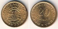 20 Centavo Mozambique Bronce 