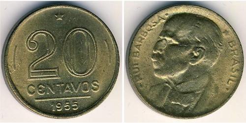 20 Centavo Brazil Bronze 