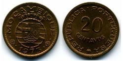 20 Centavo Mozambique Bronze 