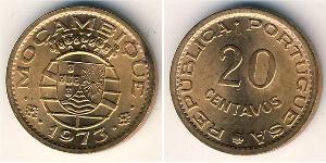 20 Centavo Mozambique Bronze 