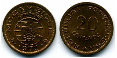 20 Centavo Mozambique Bronze 