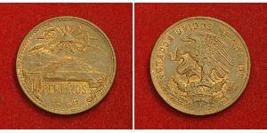 20 Centavo United Mexican States (1867 - ) Bronze 