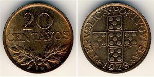 20 Centavo Estado Novo (Portogallo) (1933 - 1974) Bronzo 