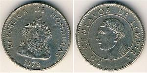 20 Centavo Honduras Copper/Nickel 