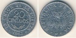 20 Centavo Bolivien (1825 - ) Kupfer/Nickel 