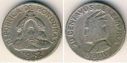 20 Centavo Honduras Silber 