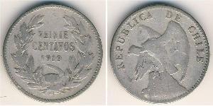 20 Centavo Chile Silver 