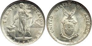 20 Centavo Philippines Silver 