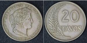 20 Centavo Peru  