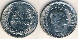 20 Centavo 哥伦比亚 镍 