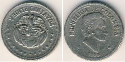 20 Centavo 哥伦比亚 镍/銅 