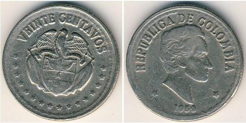 20 Centavo 哥伦比亚 銅/镍 