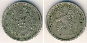 20 Centavo 智利 銅/镍 