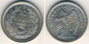 20 Centavo 智利 銅/镍 