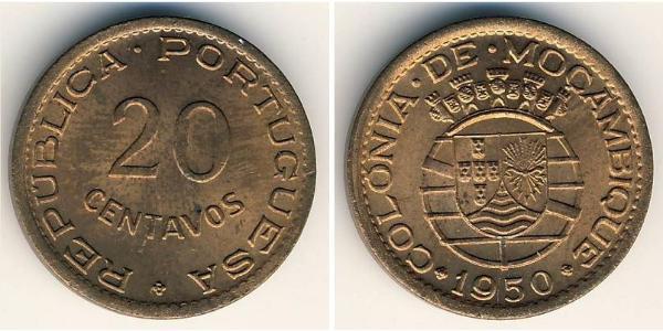 20 Centavo Mozambique 青铜 