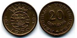 20 Centavo 东帝汶 / 葡萄牙 青铜 