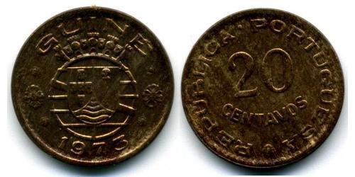 20 Centavo 葡屬幾內亞 (1474 - 1974) 青铜 