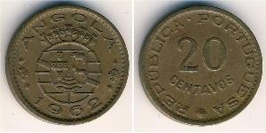 20 Centavo 葡萄牙 / 葡屬西非 (1575 - 1975) 青铜 