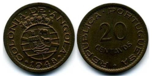 20 Centavo 葡萄牙 / 葡屬西非 (1575 - 1975) 青铜 