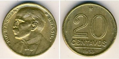 20 Centavo 巴西 青铜/铝 