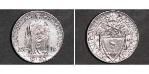 20 Centesimo Vatikan (1926-) Silber Pius XII  (1876 - 1958)