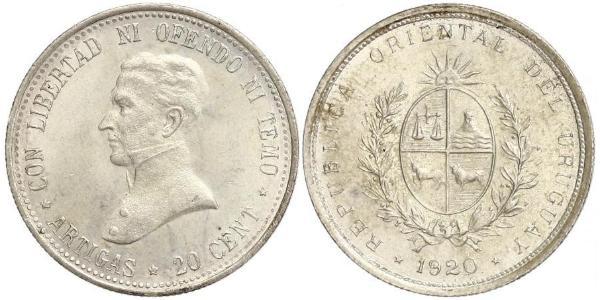 20 Centesimo Uruguay  