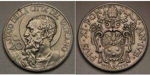 20 Centesimo Vatican (1926-)  